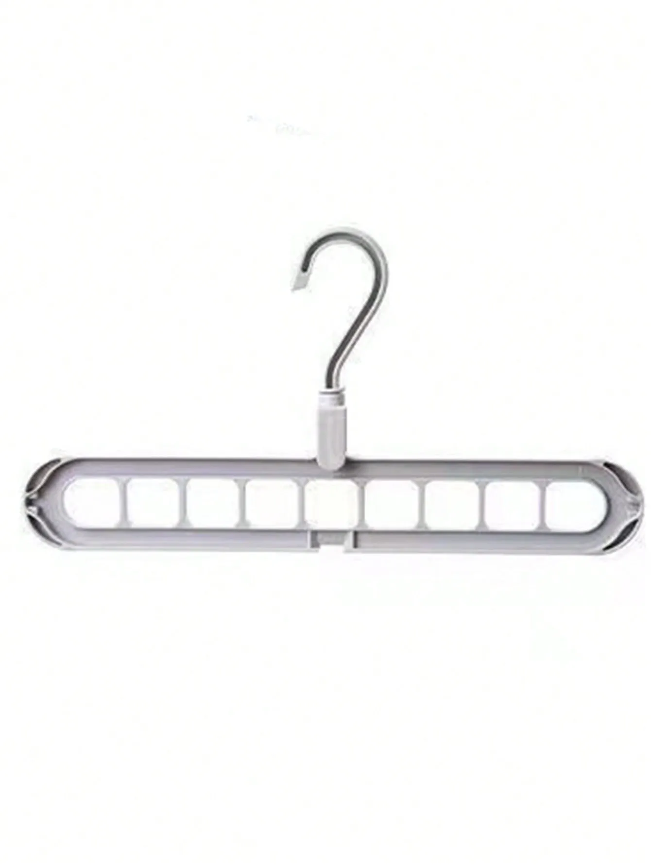1pc Multifunctional 9-hole Hanger For Home Wardrobe, Rotatable Clothes Hanger, Storage Rack, Magic Clothes Hanger