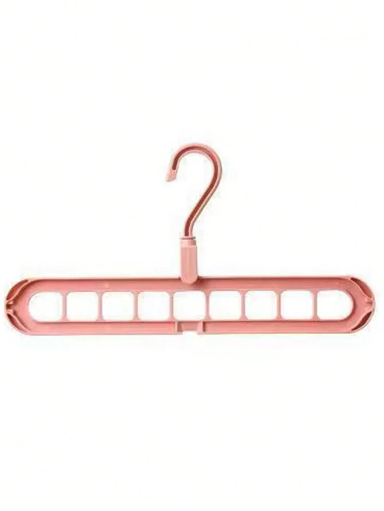 1pc Multifunctional 9-hole Hanger For Home Wardrobe, Rotatable Clothes Hanger, Storage Rack, Magic Clothes Hanger
