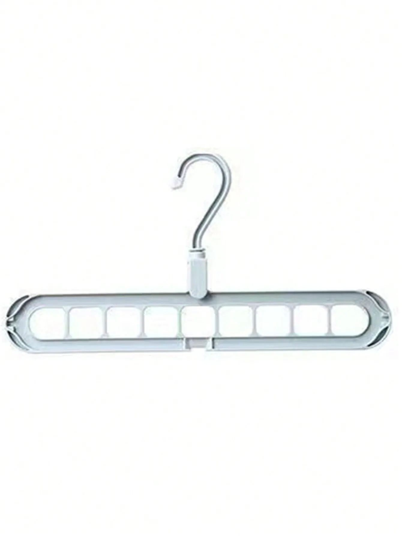 1pc Multifunctional 9-hole Hanger For Home Wardrobe, Rotatable Clothes Hanger, Storage Rack, Magic Clothes Hanger