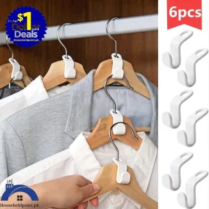 6 PCs Hanger Extension Clips