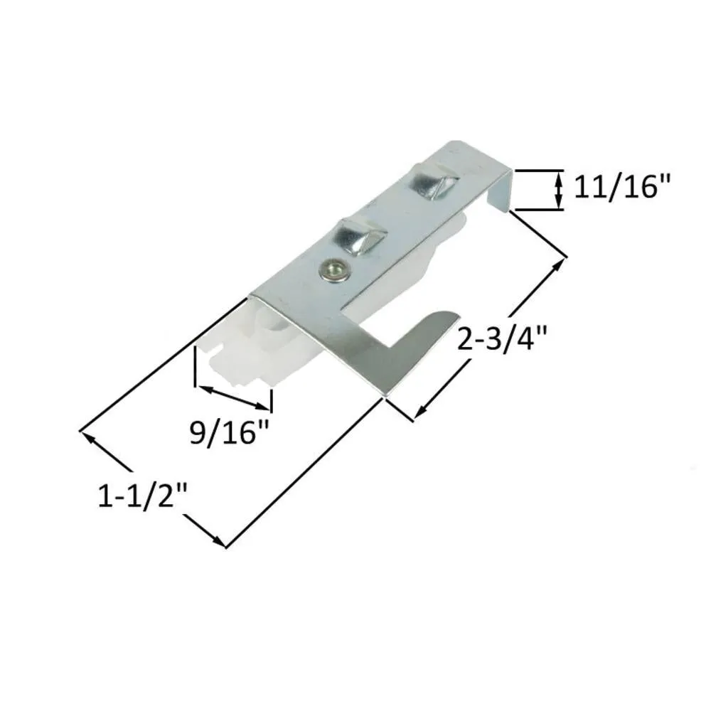Acme and Stanley Closet Door Bottom Guide