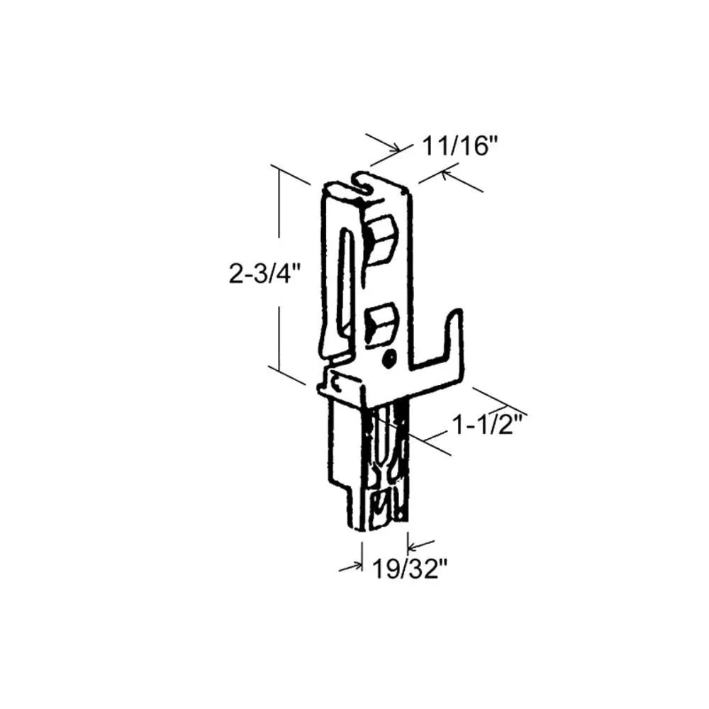Acme and Stanley Closet Door Bottom Guide