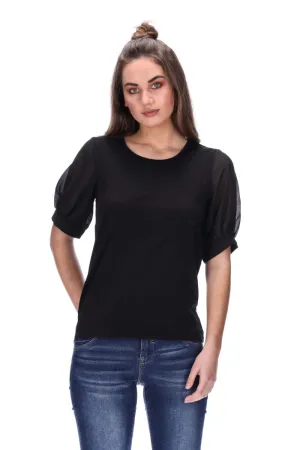 Aisha Tee Black