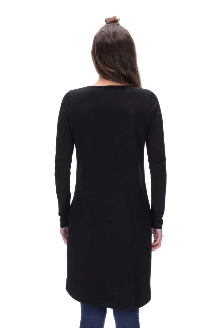 Alexis Long Sleeve Top Black