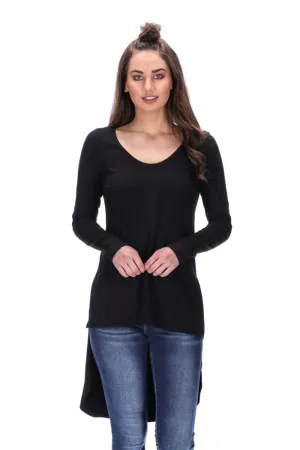Alexis Long Sleeve Top Black