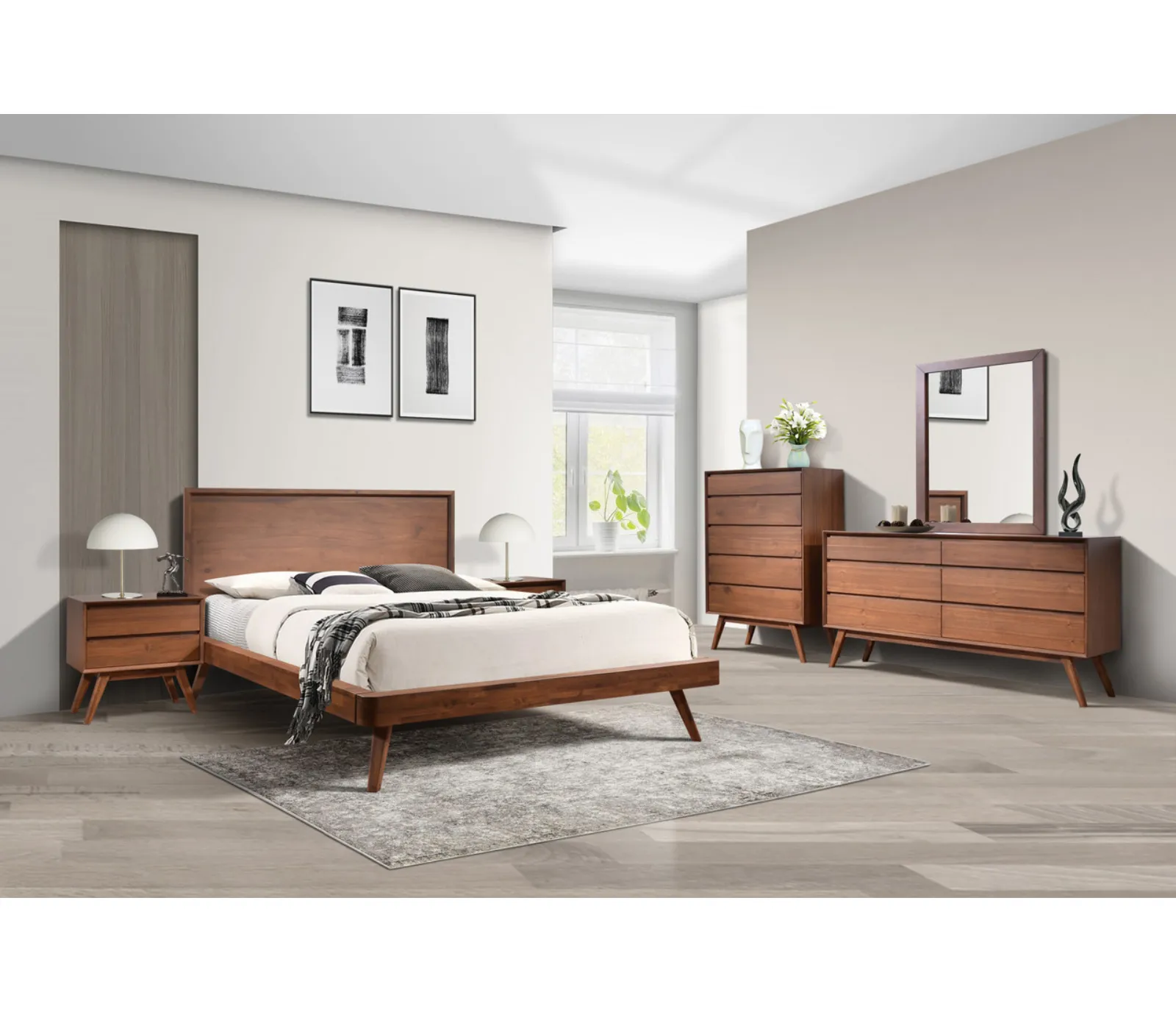 Alpha Dresser & Mirror