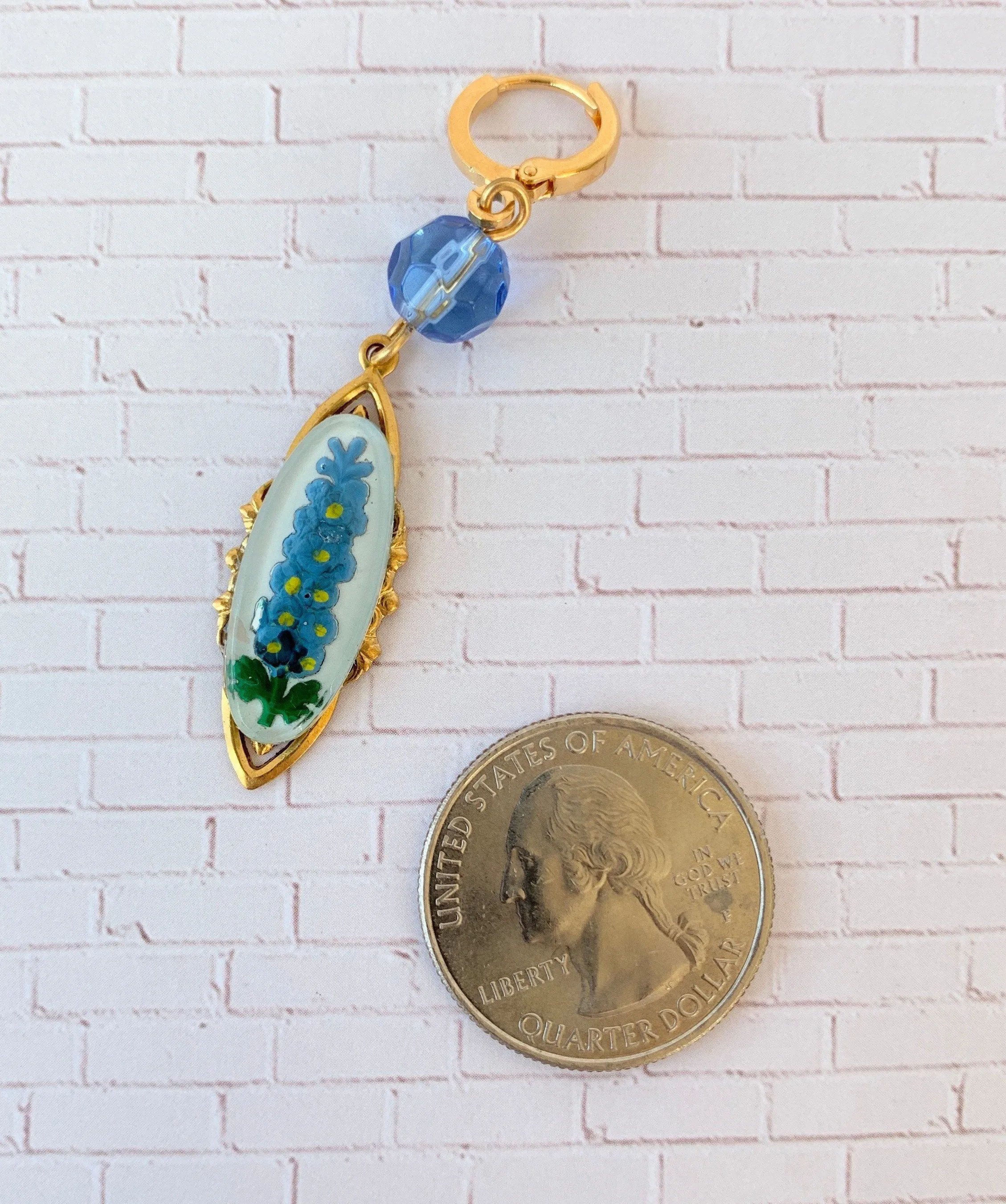April Showers Earrings in Bluebell