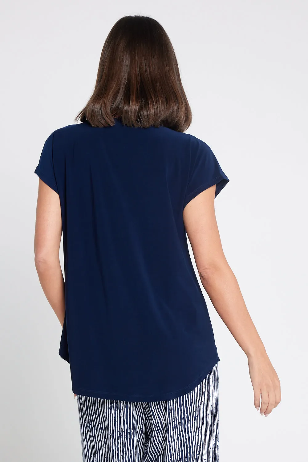 Ashlyn Top - Navy
