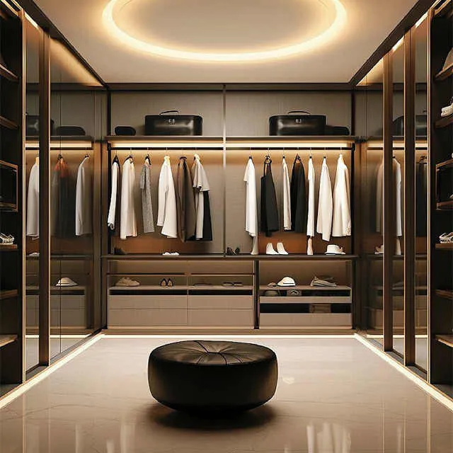 bed and wardrobe ..  سرير وخزانة
