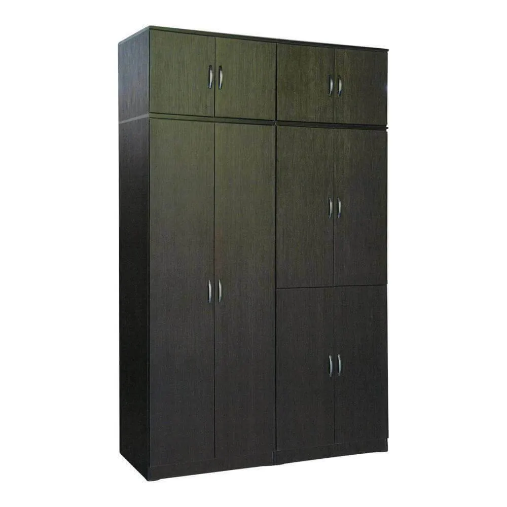 Bernald 5ft Walnut Open Door Wardrobe