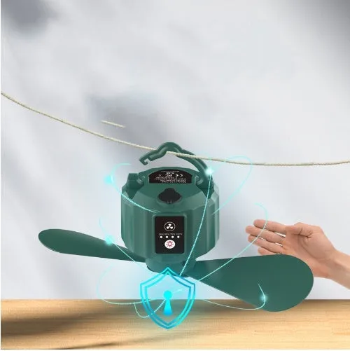 Camping High Endurance Camping Tent Multi-functional Student Dormitory Fan Lamp