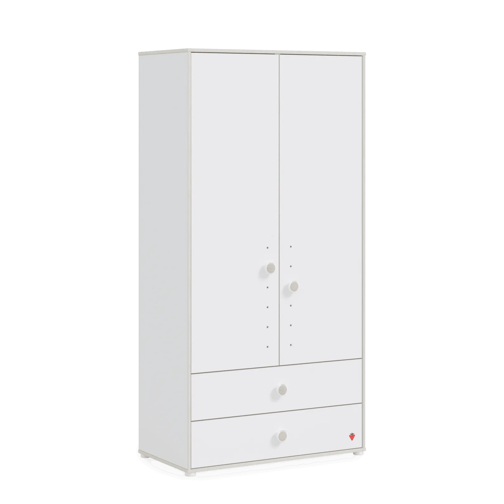 Cilek Montes White 2 Doors Wardrobe