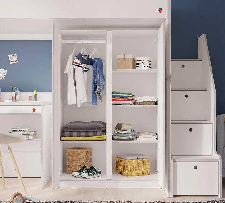 Cilek Studio Wardrobe White