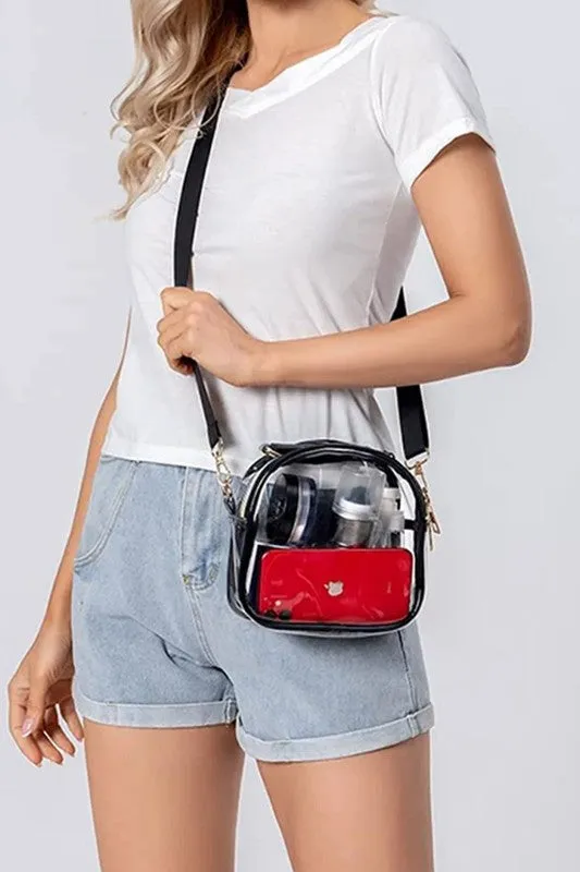Clear stadium bag