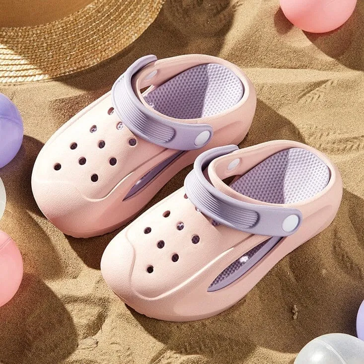 Cool Kids Contrast Color Kids Sandals