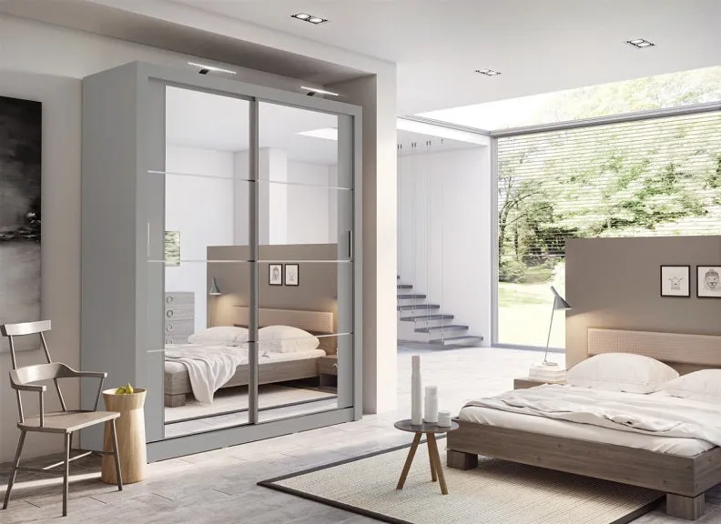Cuba 1.8 m Sliding Door Wardrobes