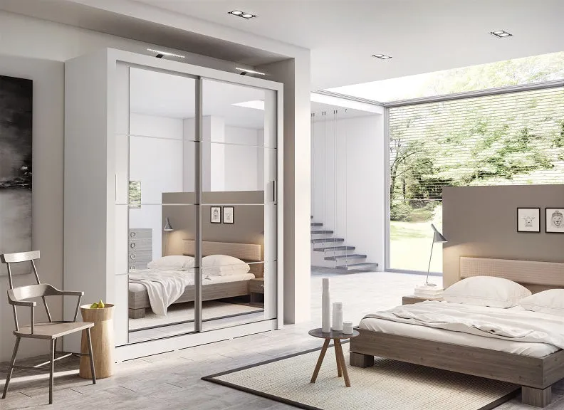Cuba 1.8 m Sliding Door Wardrobes