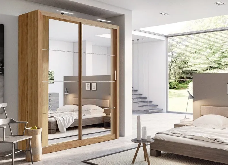 Cuba 1.8 m Sliding Door Wardrobes