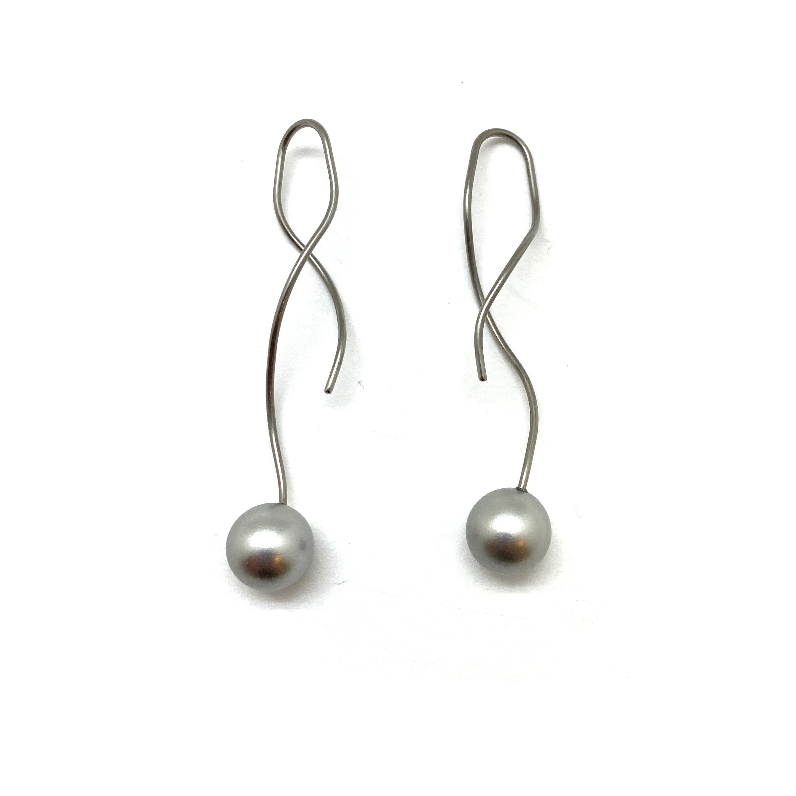 Custom Earrings - Spiral Base