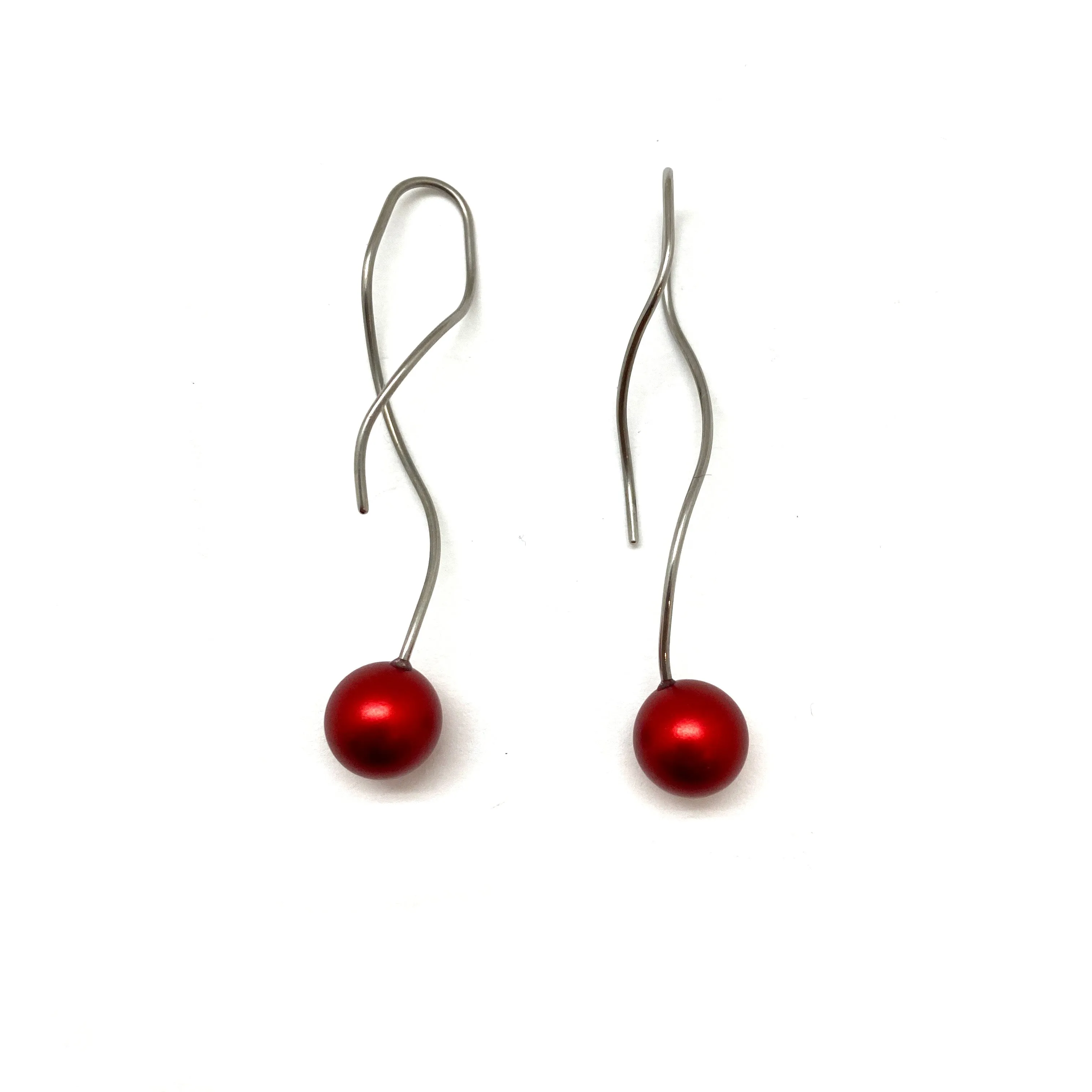 Custom Earrings - Spiral Base