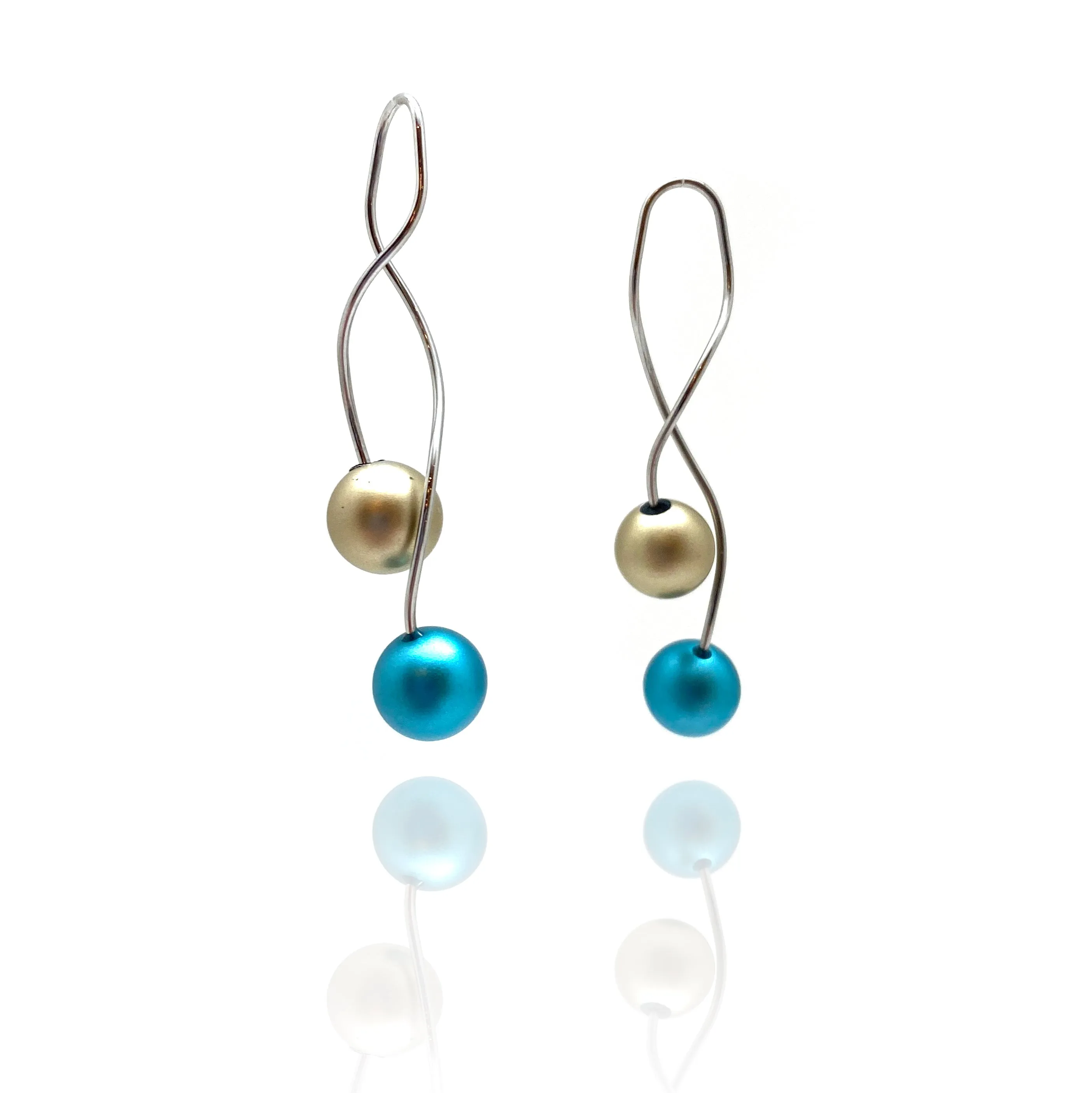 Custom Earrings - Spiral Base