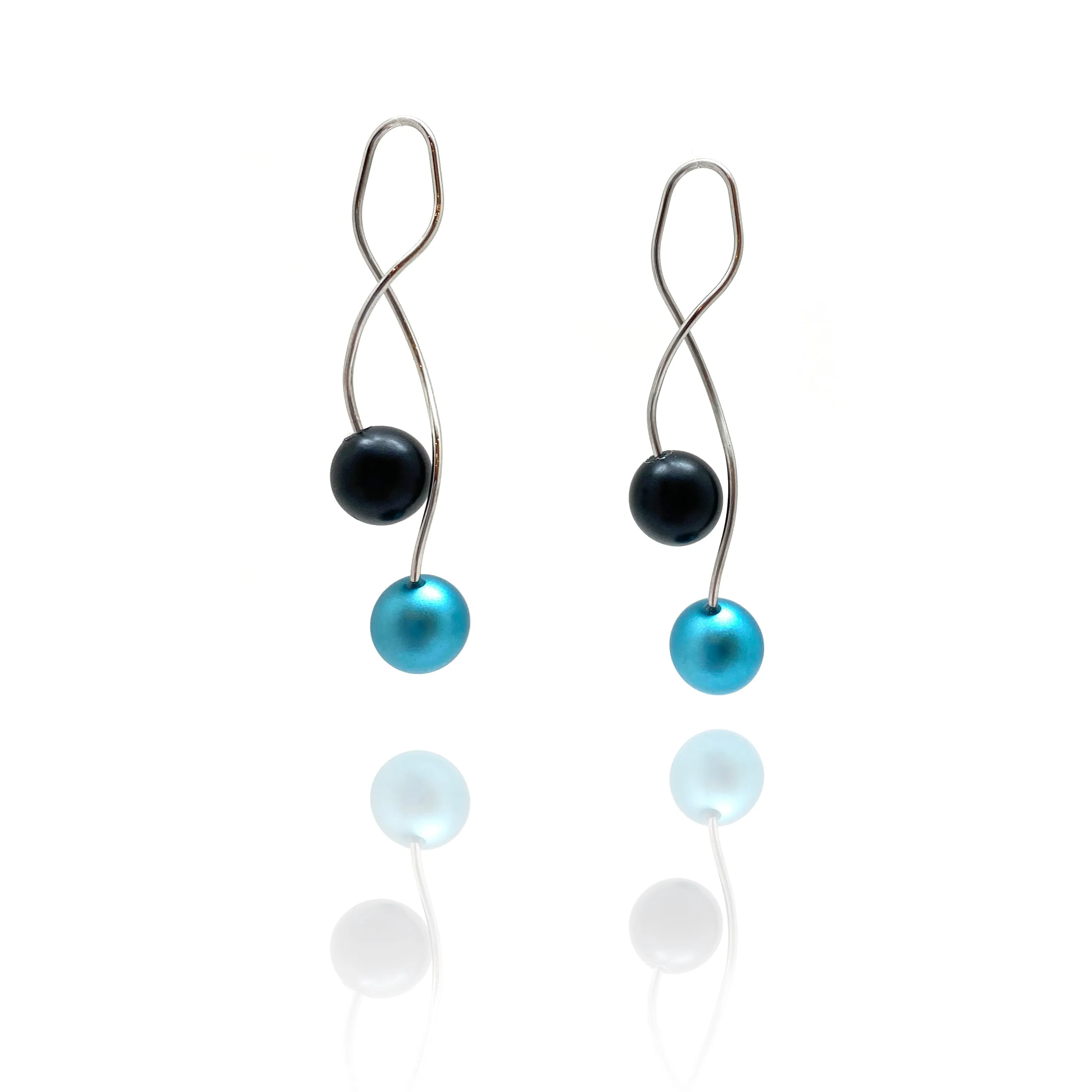 Custom Earrings - Spiral Base