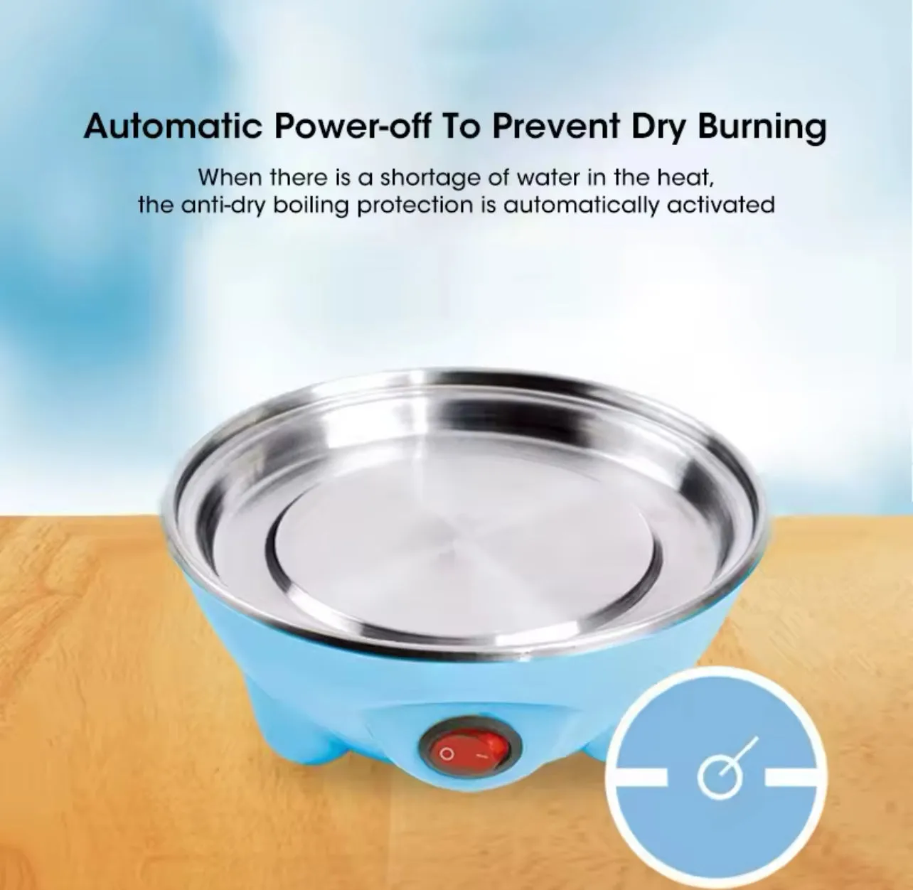 Egg Cooker Automatic | 7 Eggs