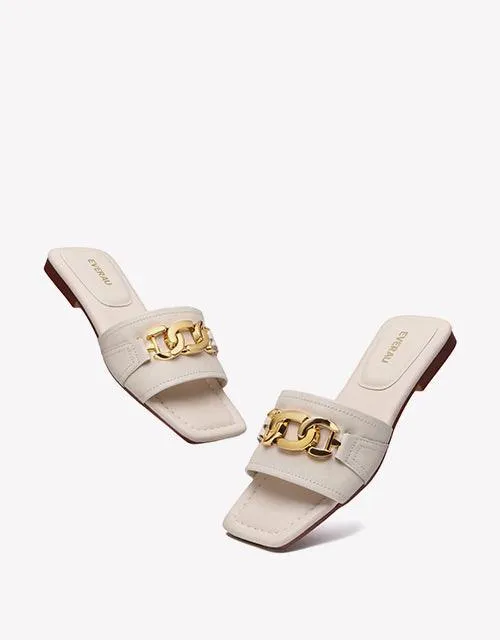 EVERAU® Square Toe Slides