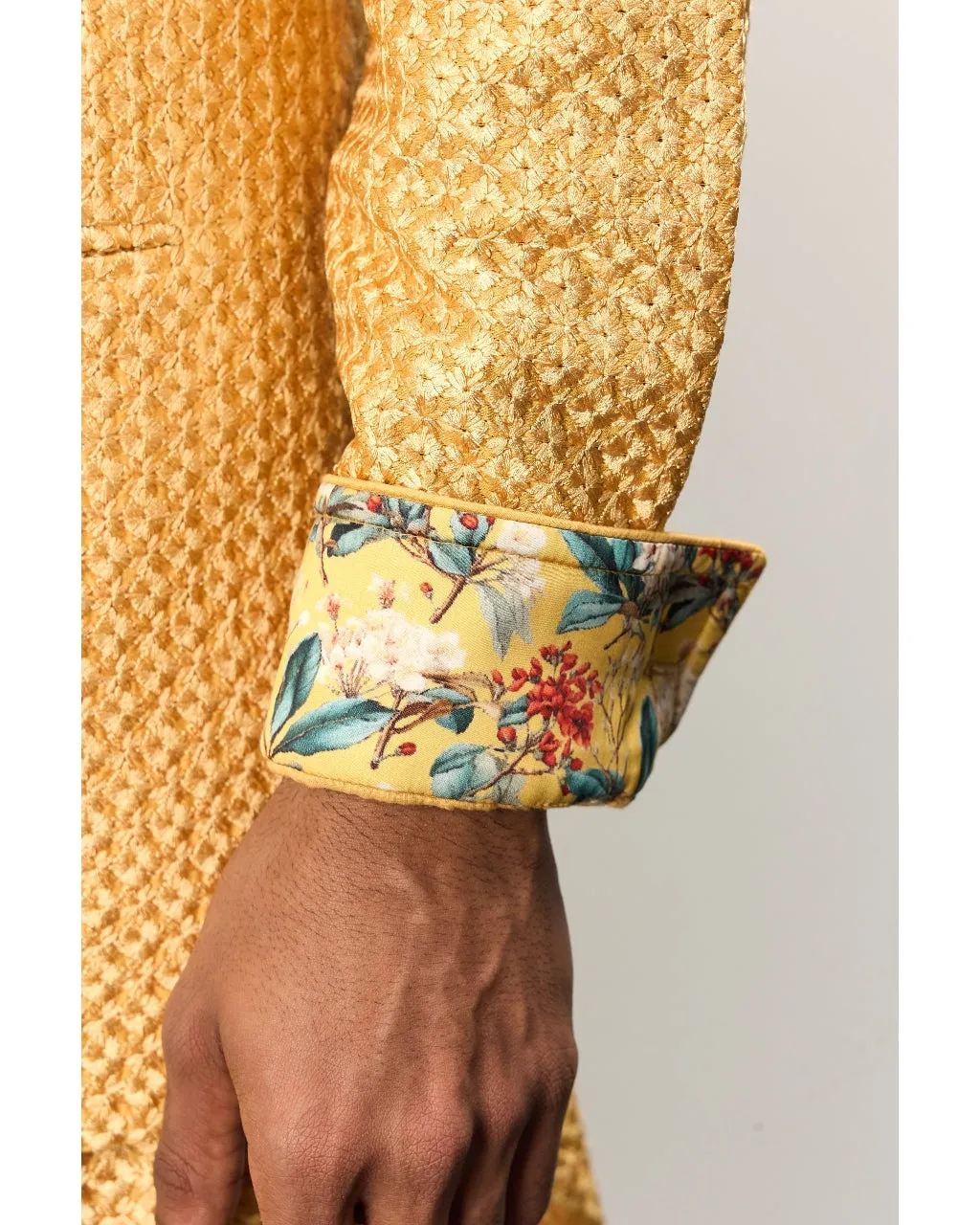 Golden Hour Front Open Kurta Set