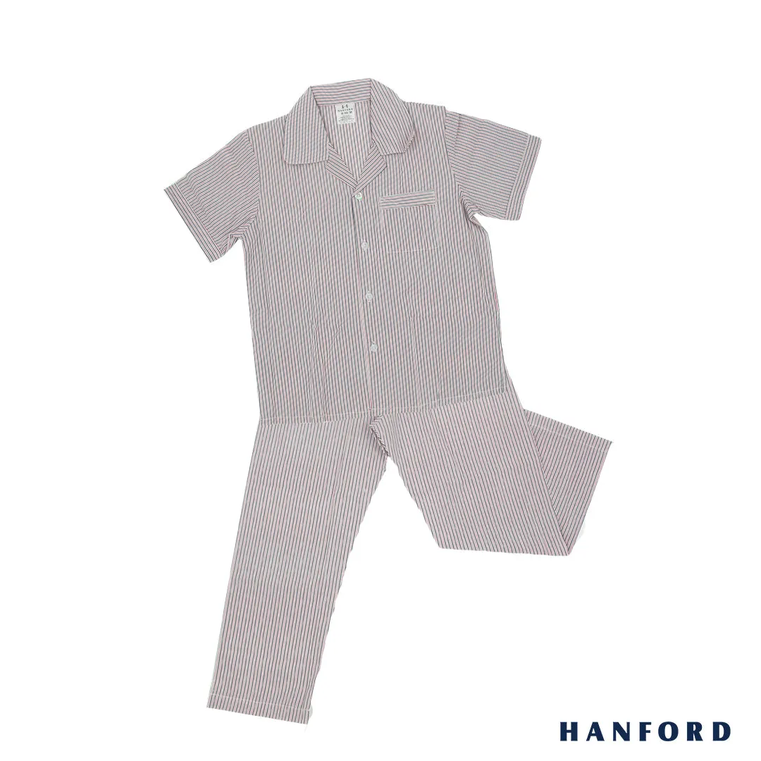 Hanford Kids/Teens Sleepwear Pajama - Woven Stripe/Checkered P1 (1set)