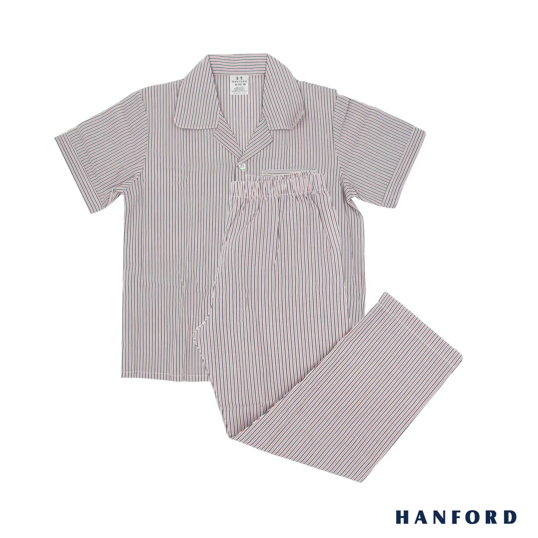 Hanford Kids/Teens Sleepwear Pajama - Woven Stripe/Checkered P1 (1set)