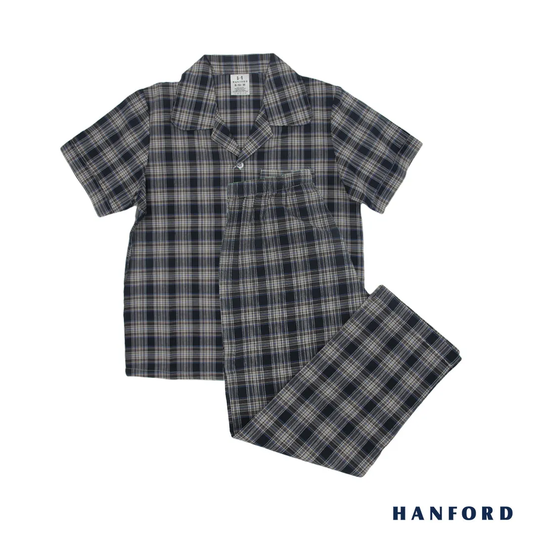 Hanford Kids/Teens Sleepwear Pajama - Woven Stripe/Checkered P2 (1set)