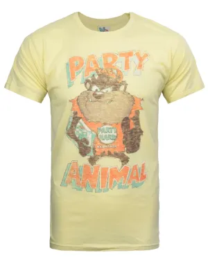 Junk Food Taz Party Animal Men's T-Shirt