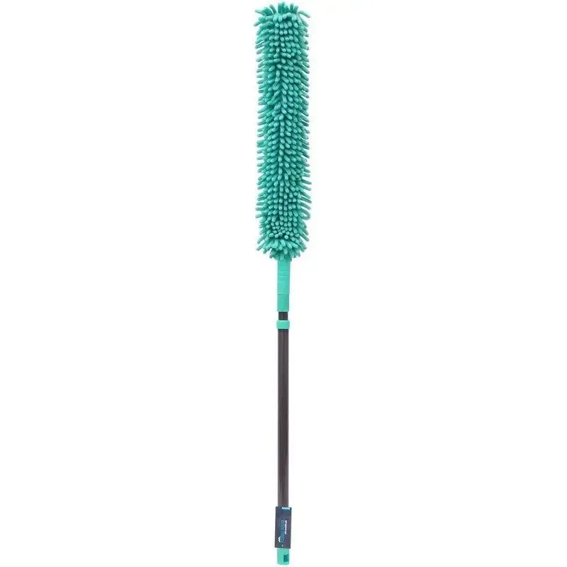 JVL Flexible Duster With Extendable Pole Turquoise
