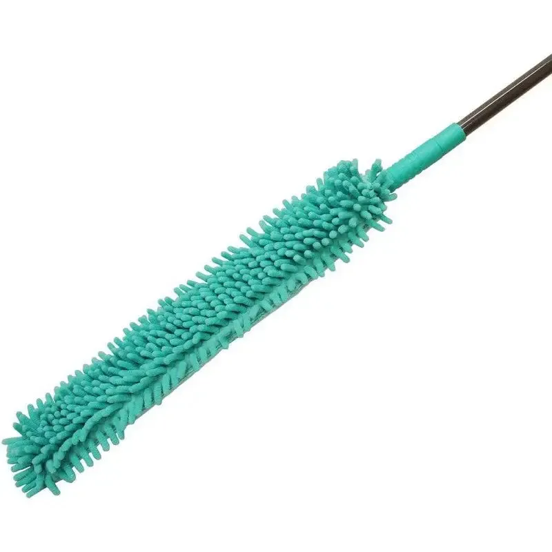 JVL Flexible Duster With Extendable Pole Turquoise