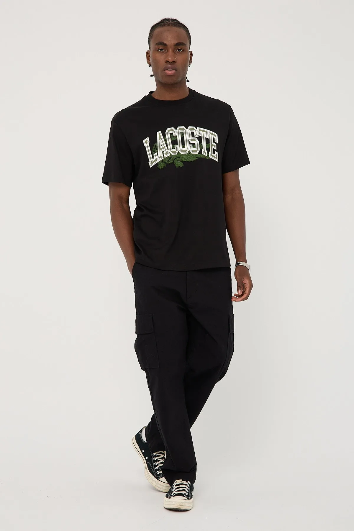 Lacoste Fall Wardrobe Tee Black