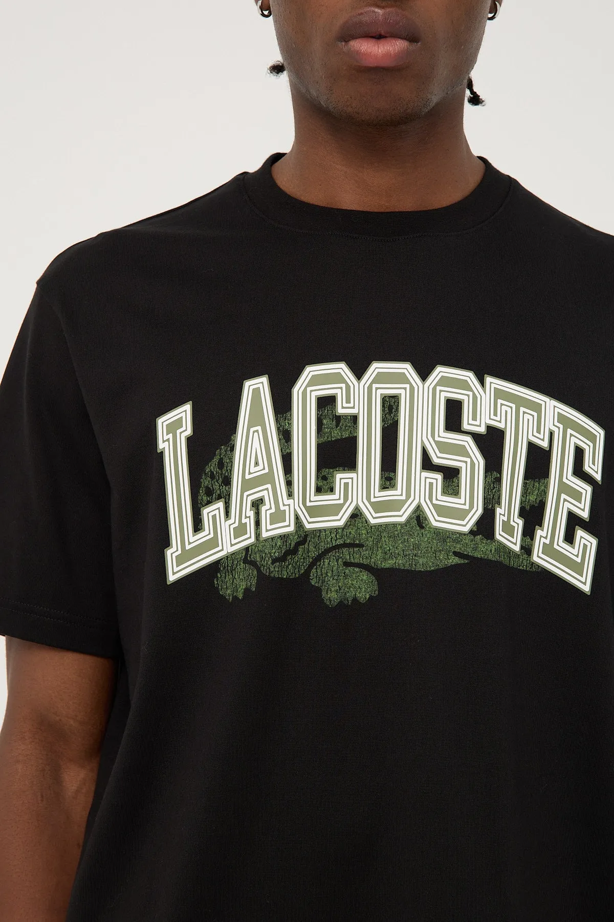 Lacoste Fall Wardrobe Tee Black