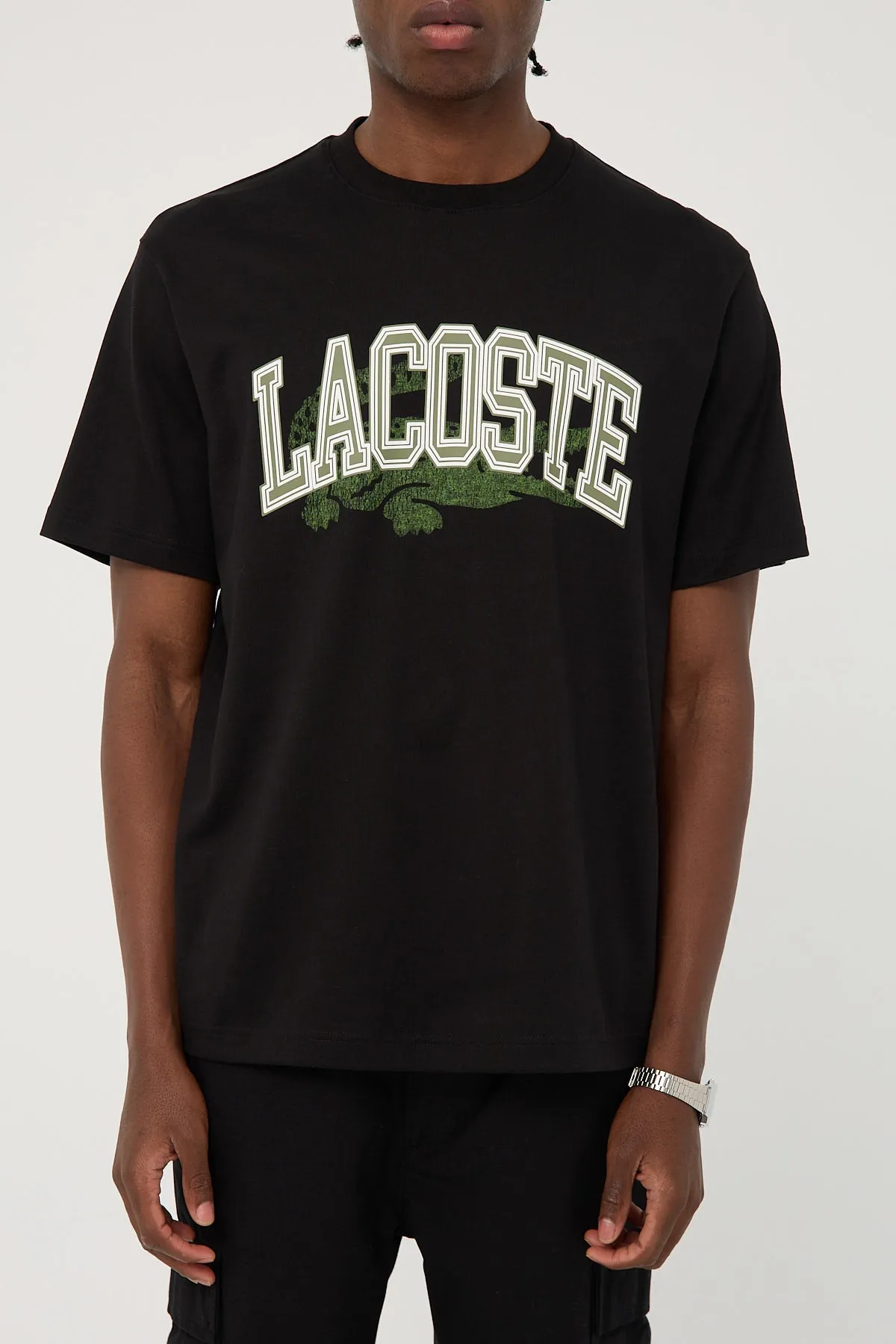Lacoste Fall Wardrobe Tee Black