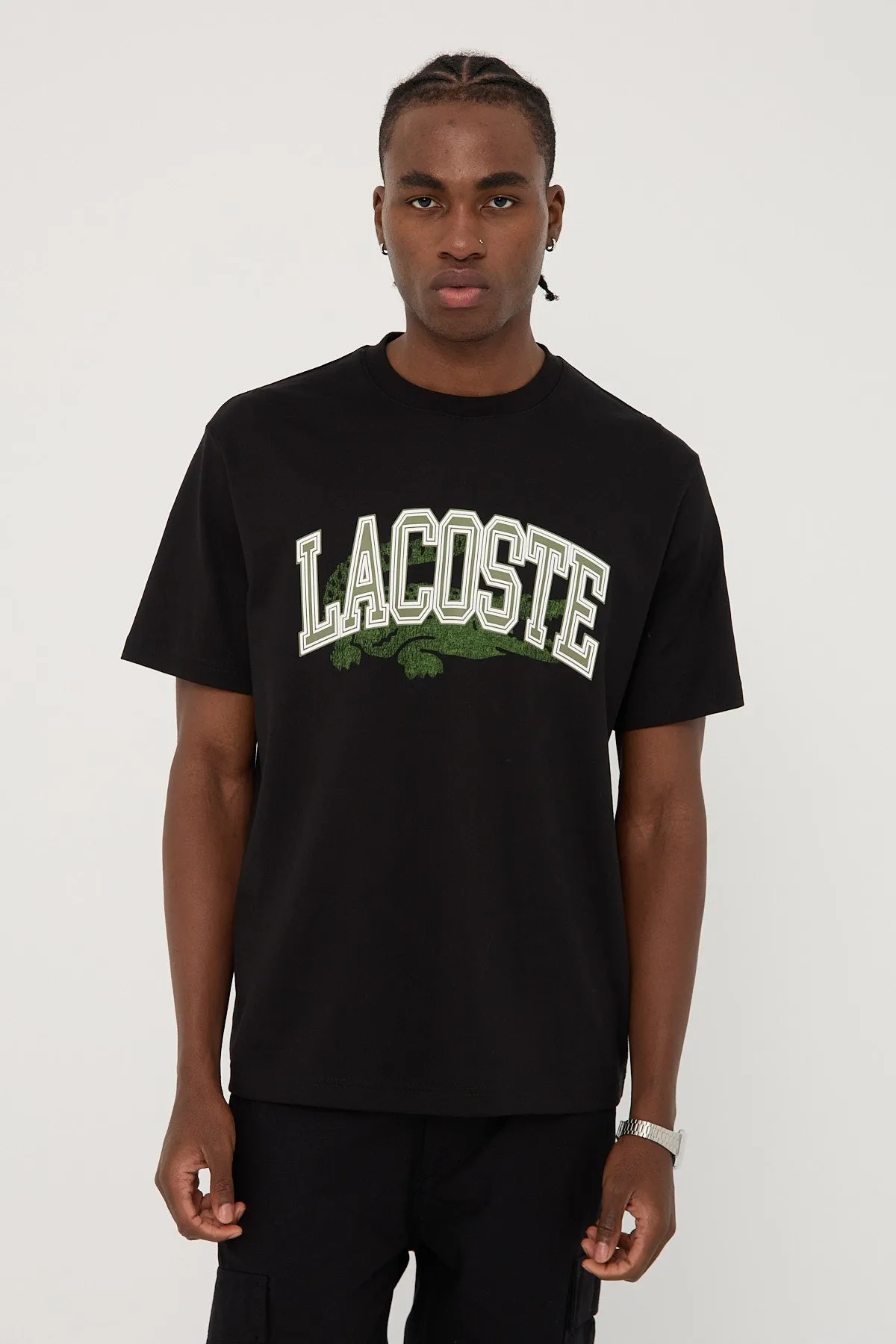 Lacoste Fall Wardrobe Tee Black