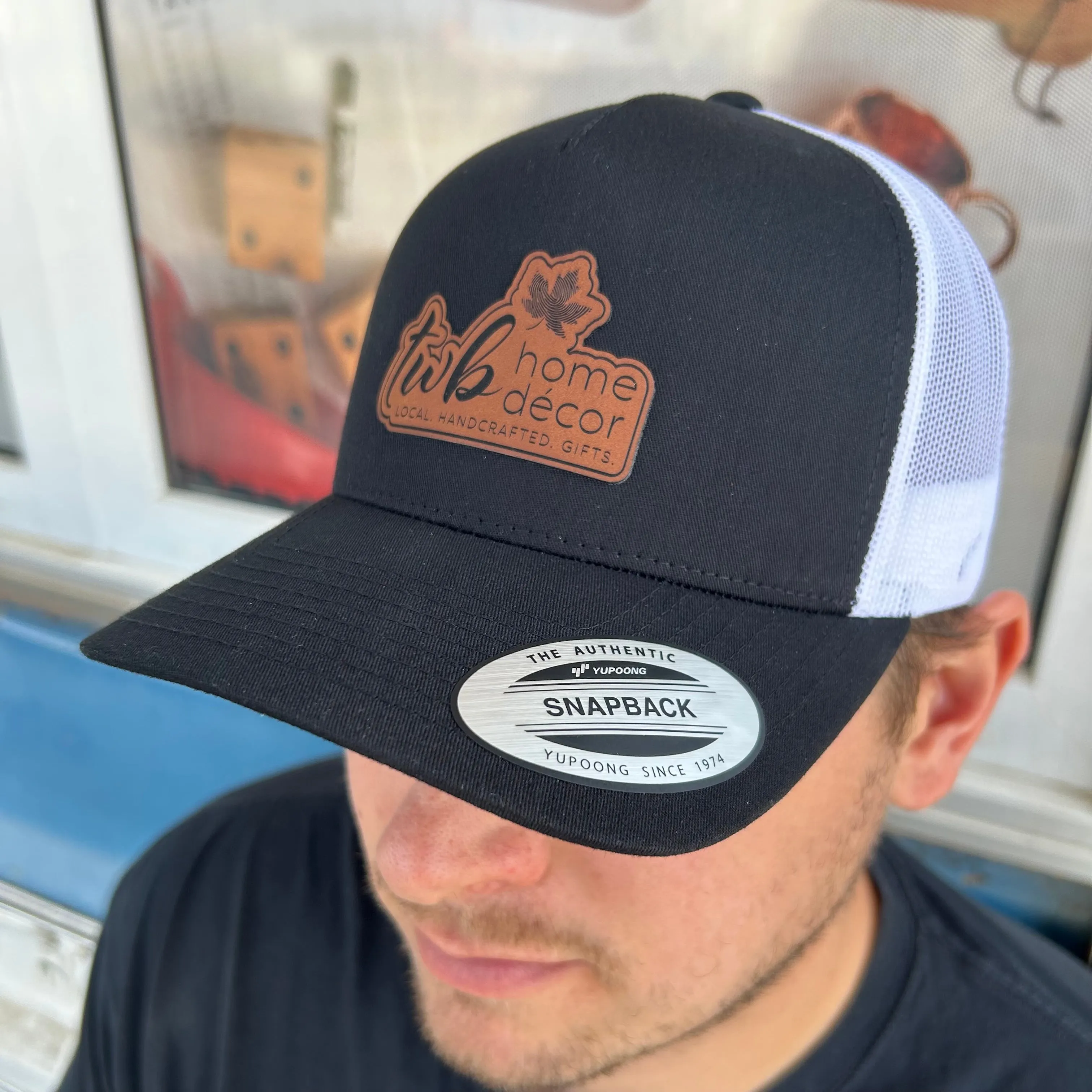 Leather Patch Hat