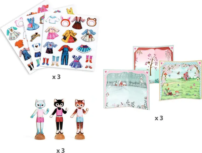 Little Wardrobe Collage Kit