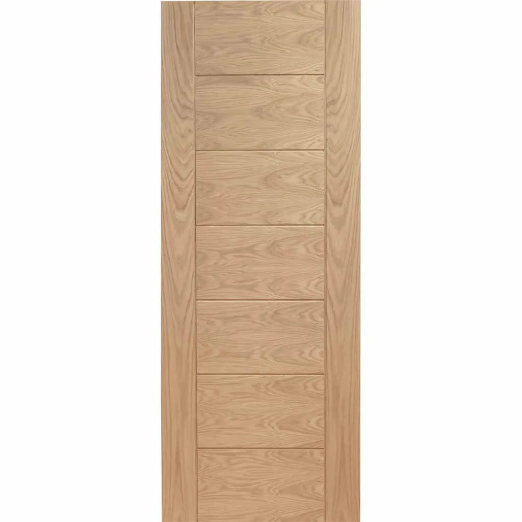 Minimalist Wardrobe Door & Frame Kit - Four Palermo Oak Doors - Prefinished