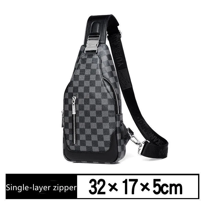 Multi-functional Sports Leisure Men's One-shoulder Messenger Bag