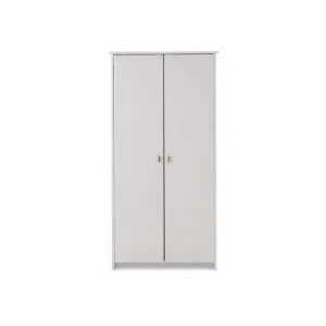 Obaby Evie Double Wardrobe - White