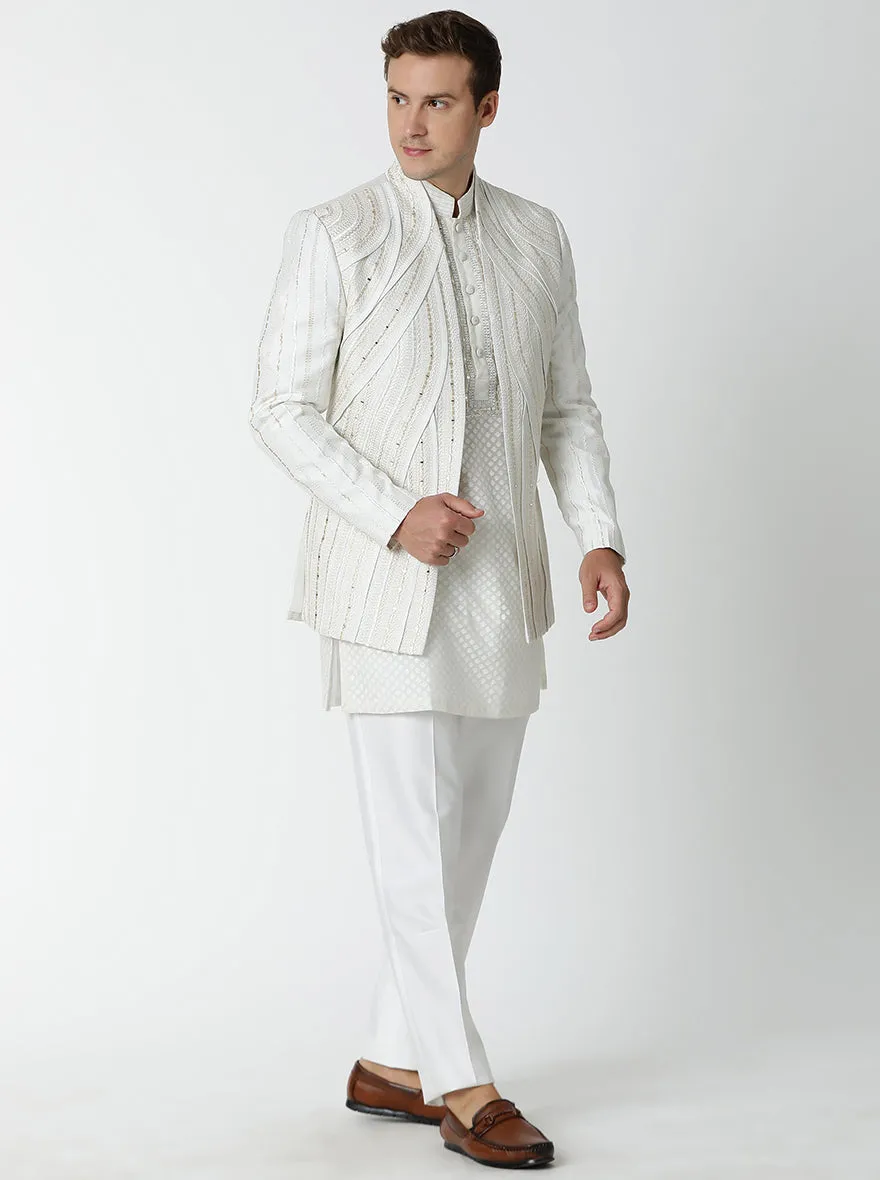 Off-White Jodhpuri Suit | TULA