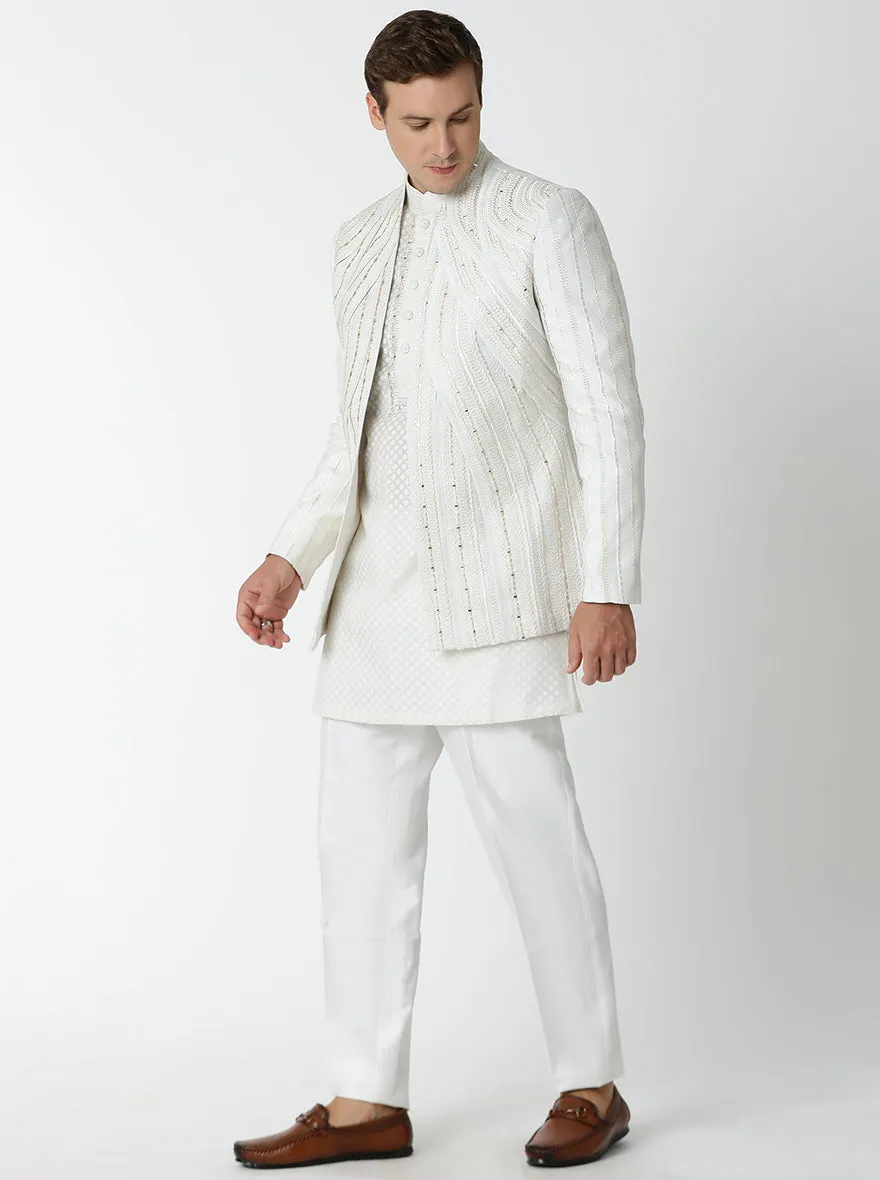 Off-White Jodhpuri Suit | TULA