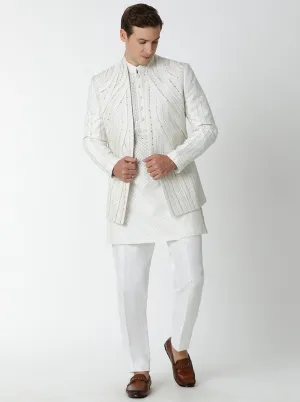 Off-White Jodhpuri Suit | TULA