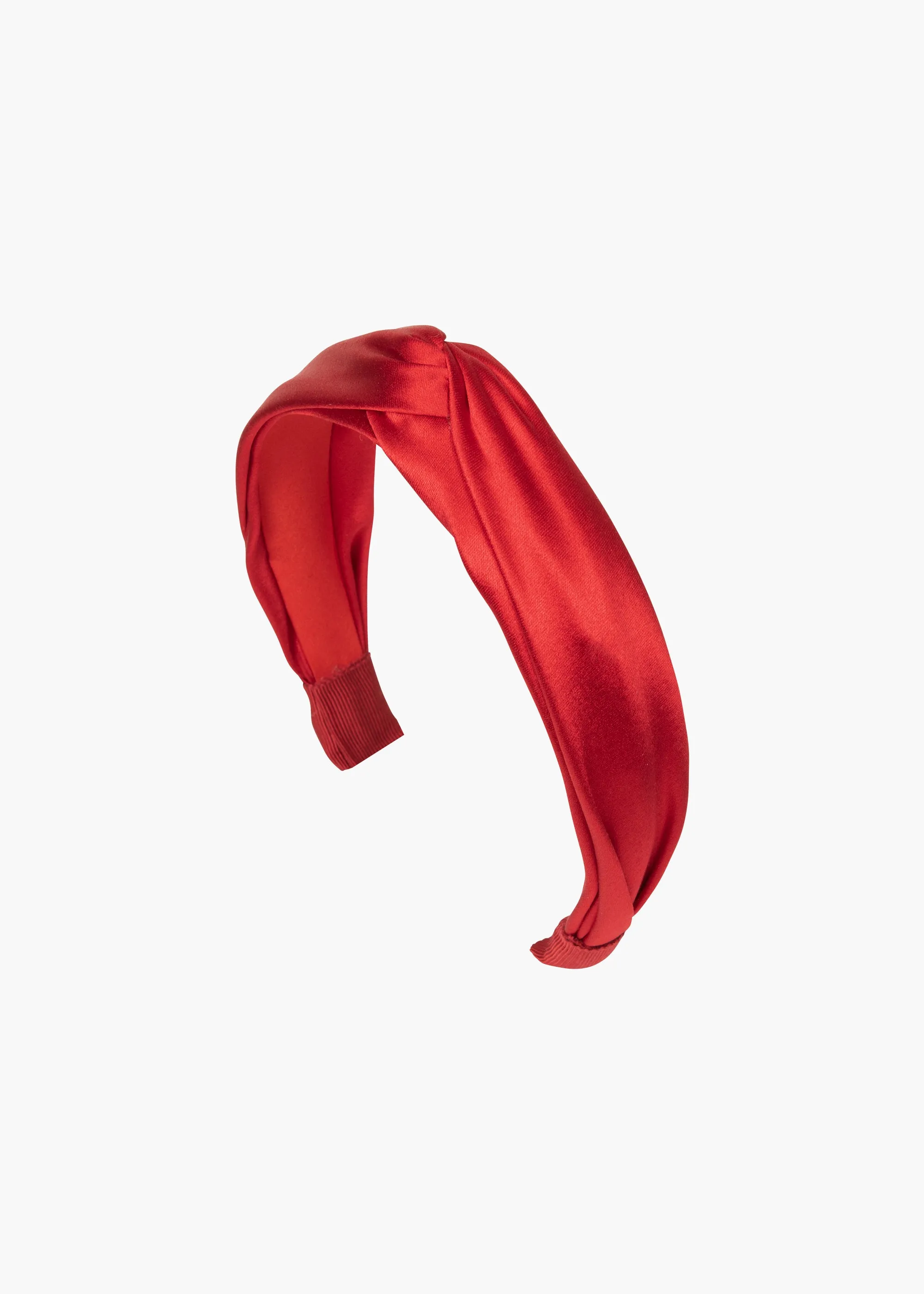 Petite Twist Headband -- Cherry