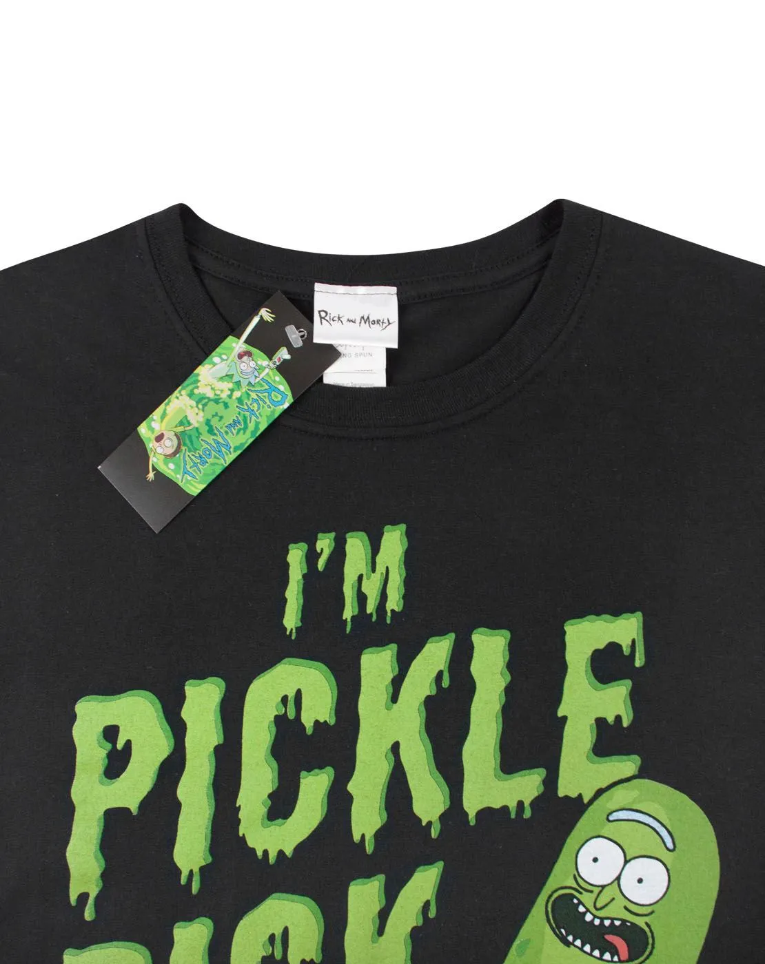 Rick And Morty I'M PICKLE RICK Men's Black Short Sleeve T-Shirt