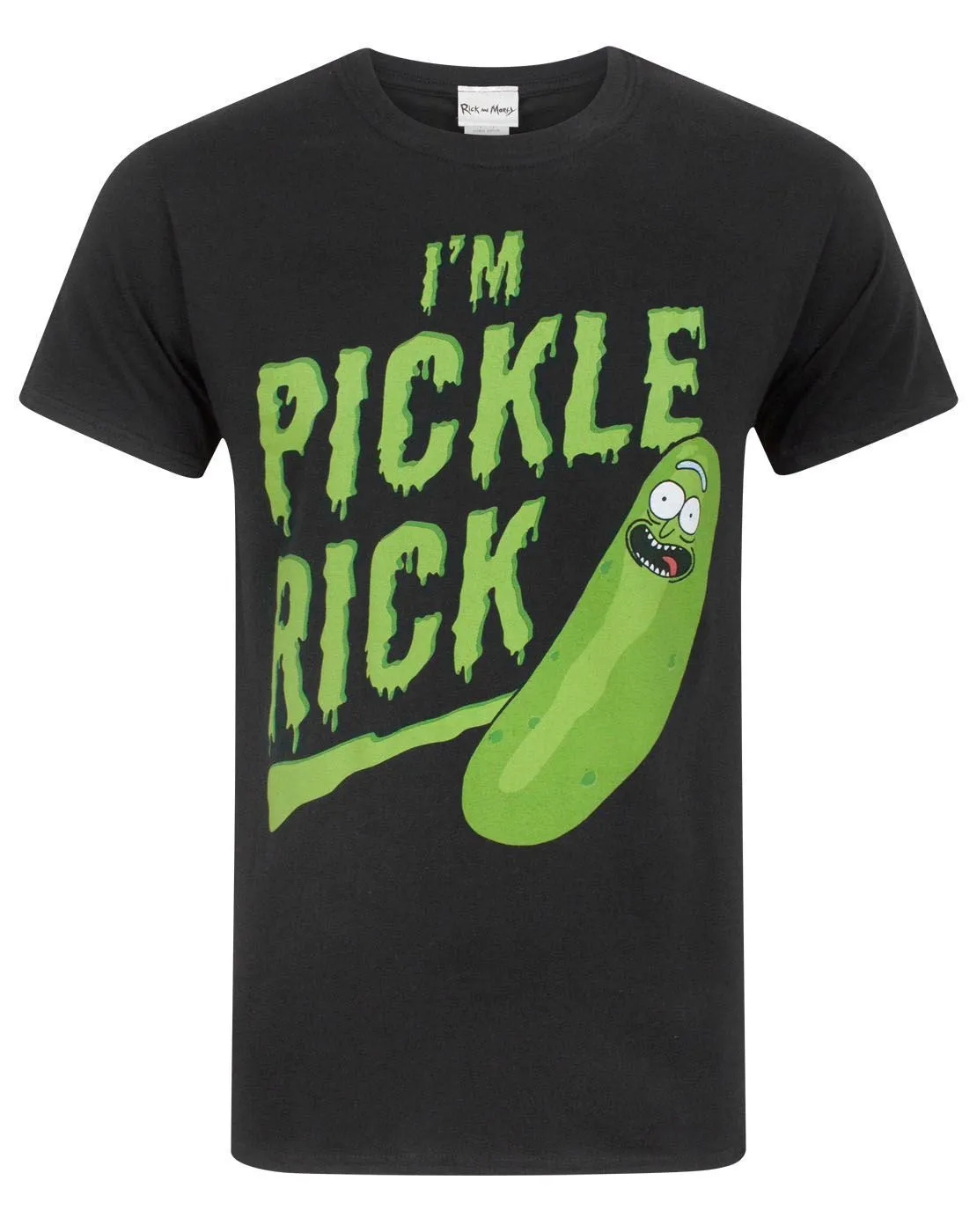 Rick And Morty I'M PICKLE RICK Men's Black Short Sleeve T-Shirt